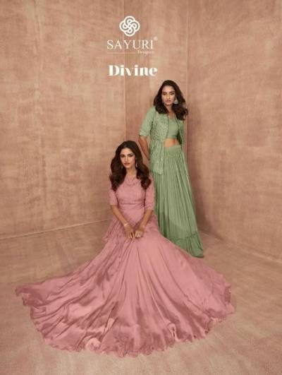 Divine By Sayuri Designer Partywear Gown Collection